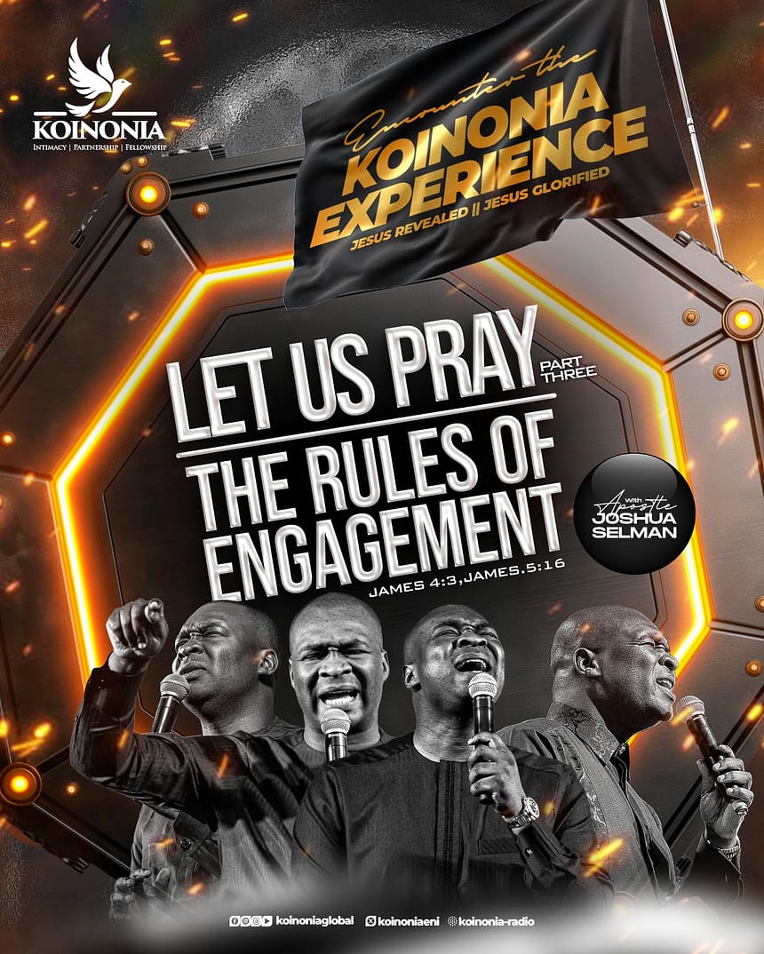 Download (Part 3) Let Us Pray – The Rules Of Engagement With Apostle Joshua Selman | Audio Message