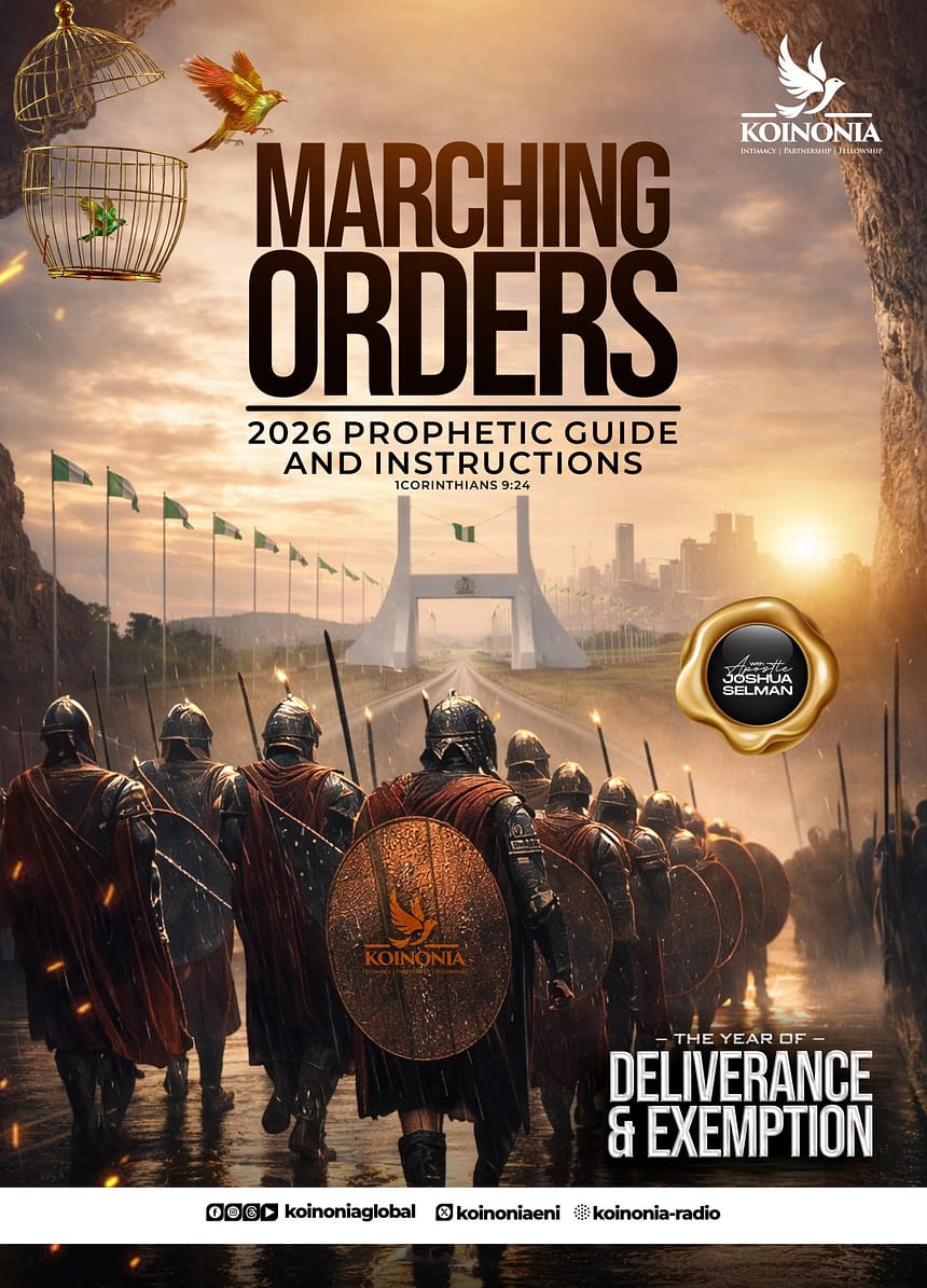 Marching Orders (Prophetic Guides and Instructions) By Apostle Joshua Selman