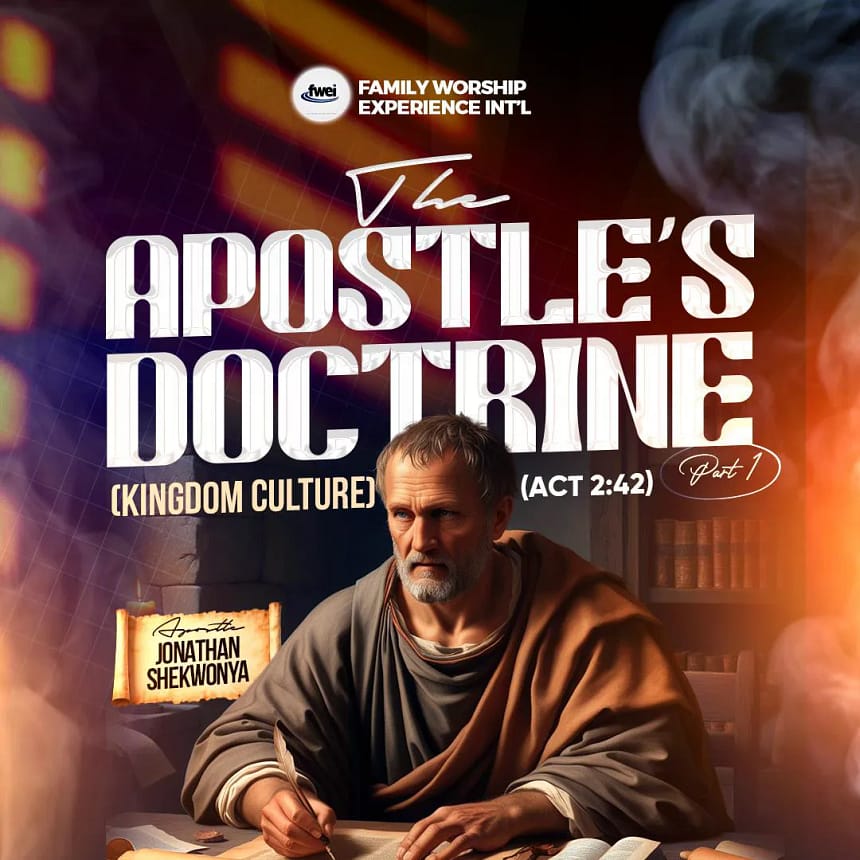 (Part 1) Kingdom Culture By Apostle Jonathan Shekwonya