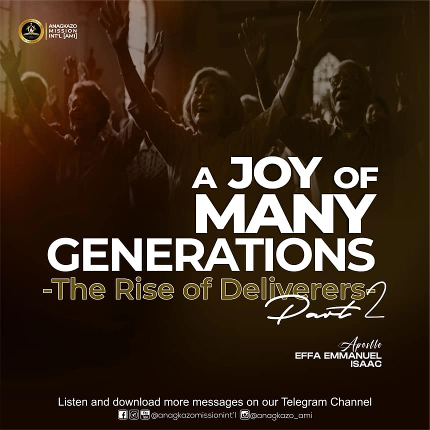 The Rise of Deliverers by Apostle Effa Emmanuel